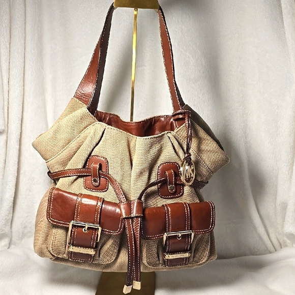 Michael Kors Vintage Drawstring Converse Shoulder Bag - Picture 1 of 12